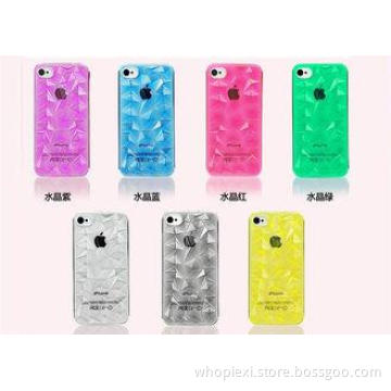 PC hard case for iPhone 5 / 5S , Transparent cover case wit